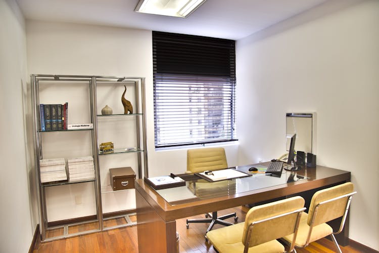 Brown Wooden Desk