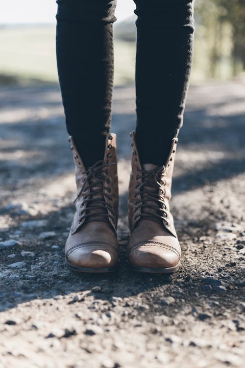 Free stock photo of boot camp, boots, brown