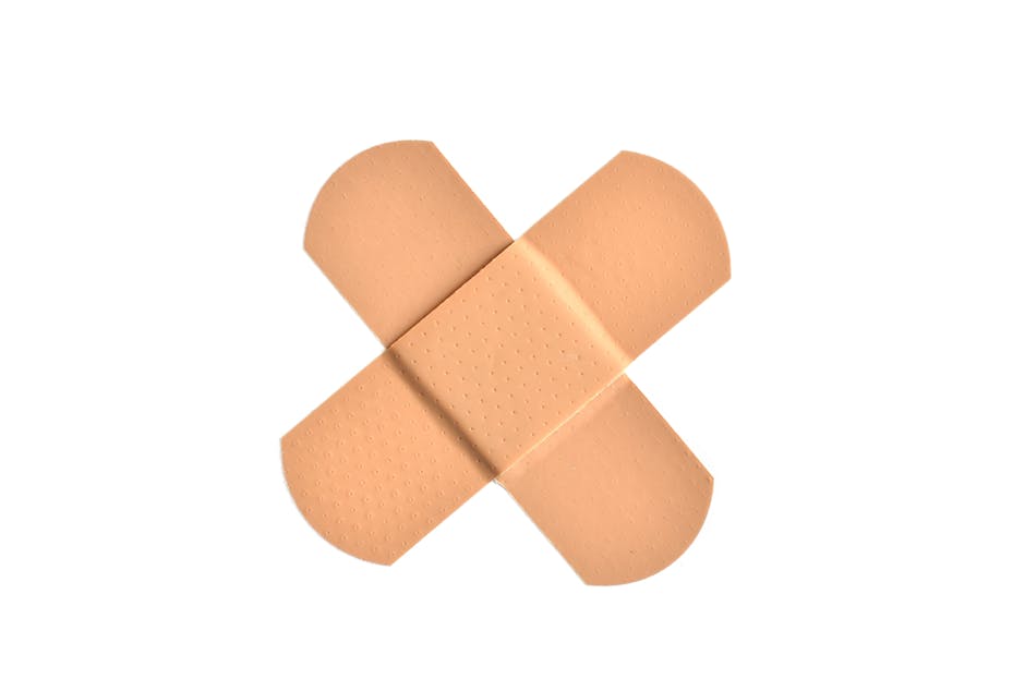 accident, band-aid, bandage