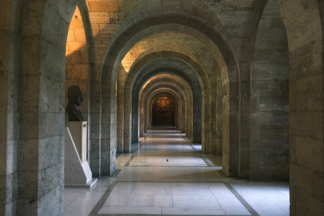 Immagine gratuita di abbazia, antico, arcata