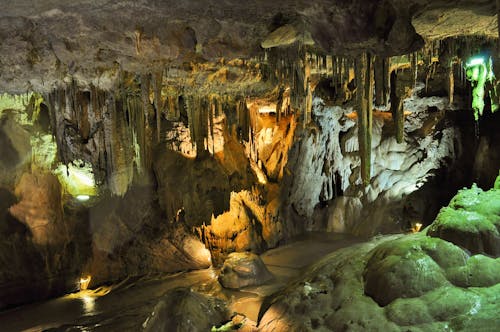 Interior Photography of Cave