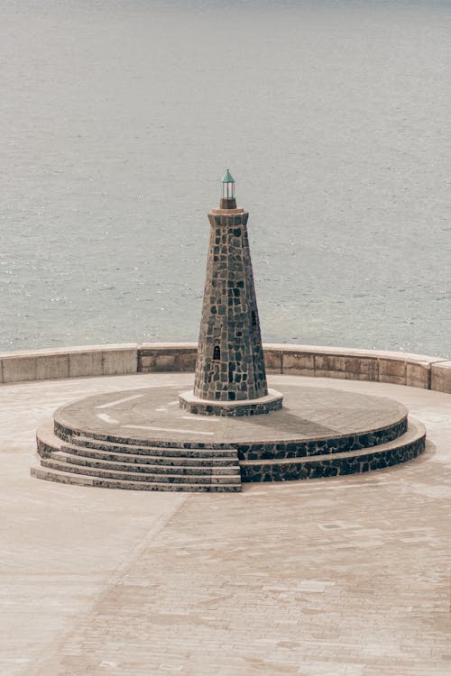 Free Bajamar Lighthouse in Spain Stock Photo