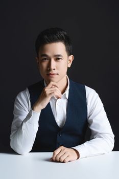 Portrait of Asian Man in business attire