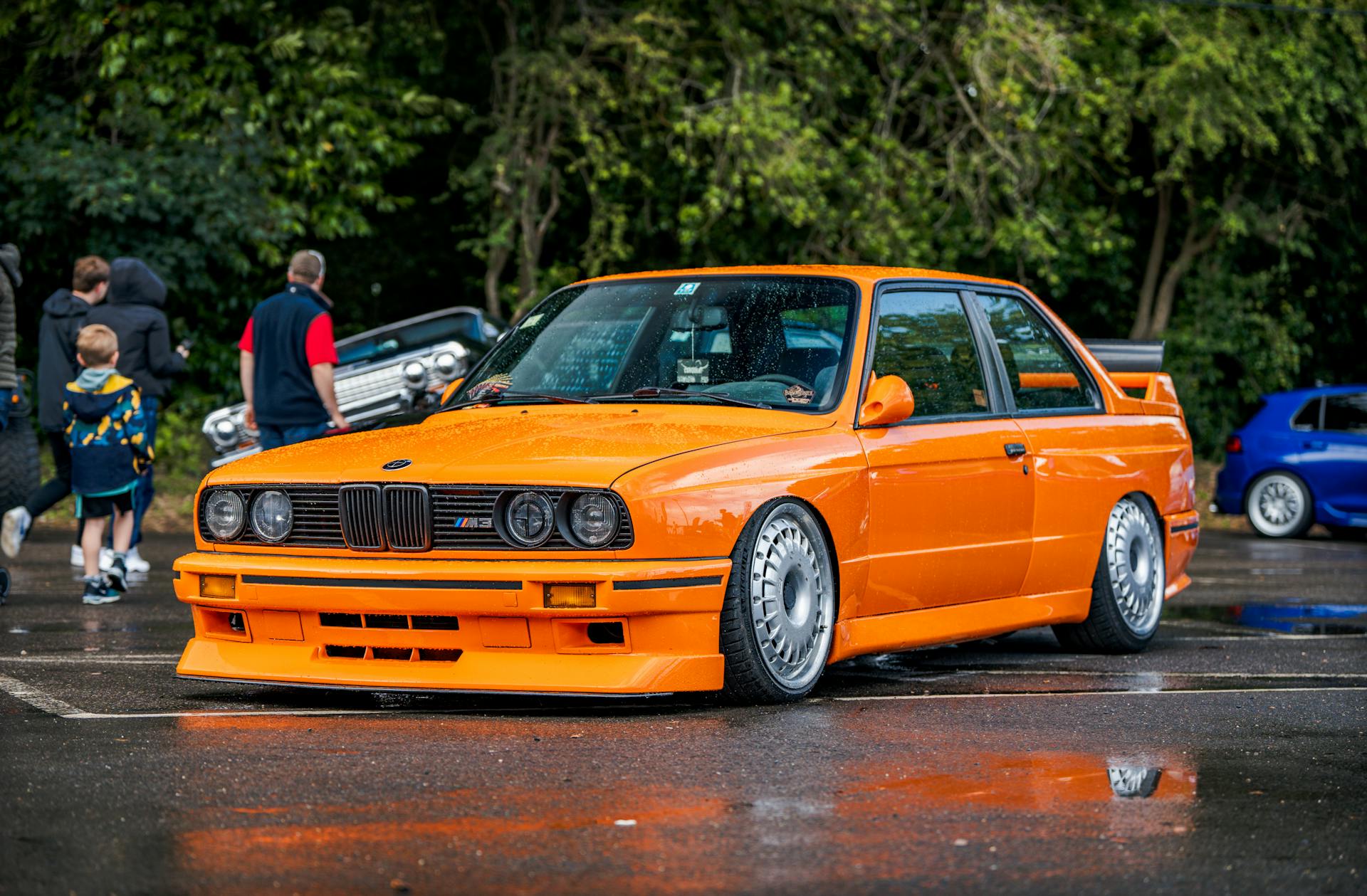 Orange, Tuned BMW E30 M3