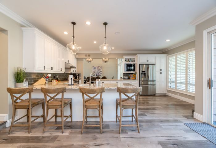 Modern kitchen showroom