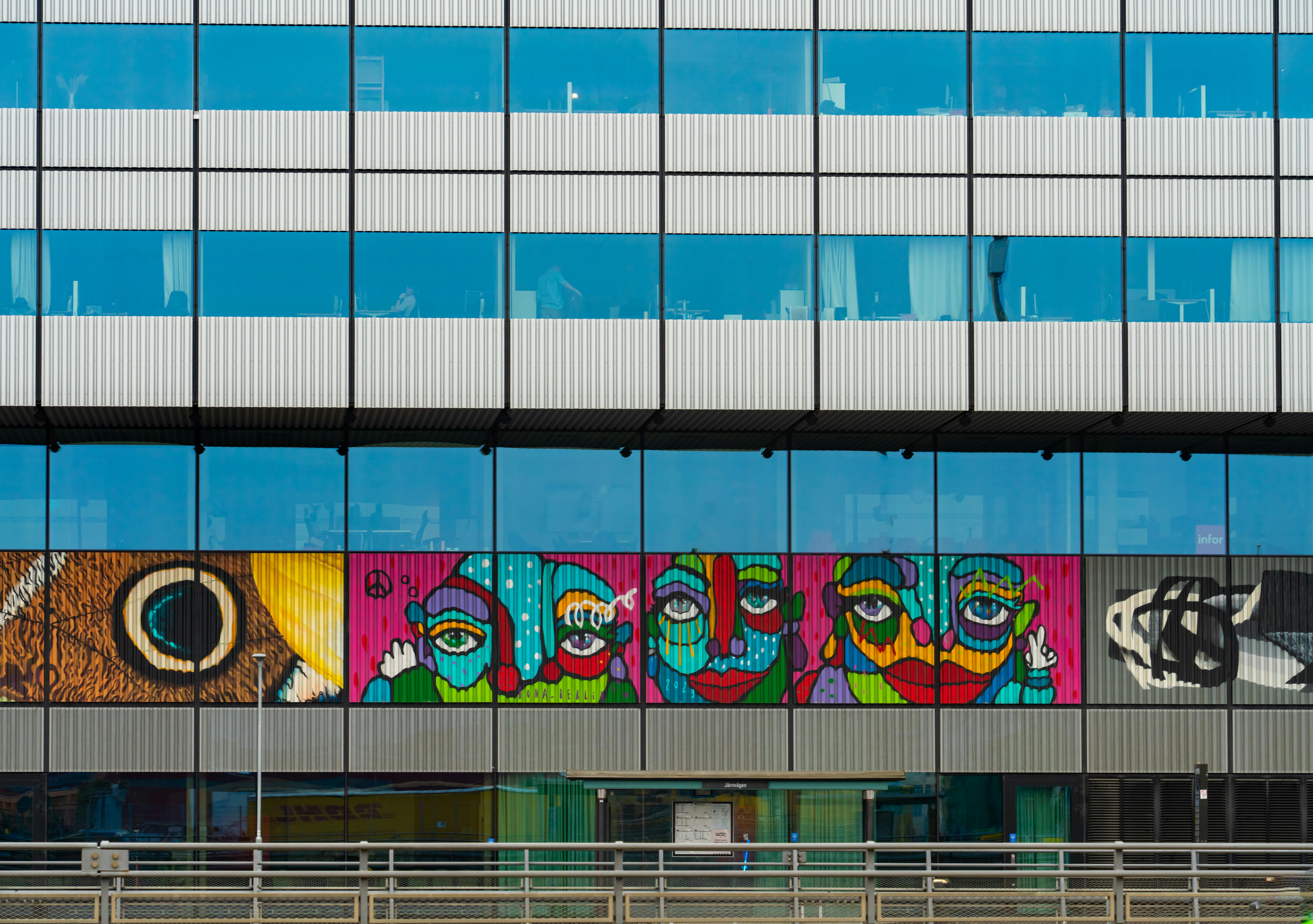 Modern commercial office building exterior — commercial property painting San Diego