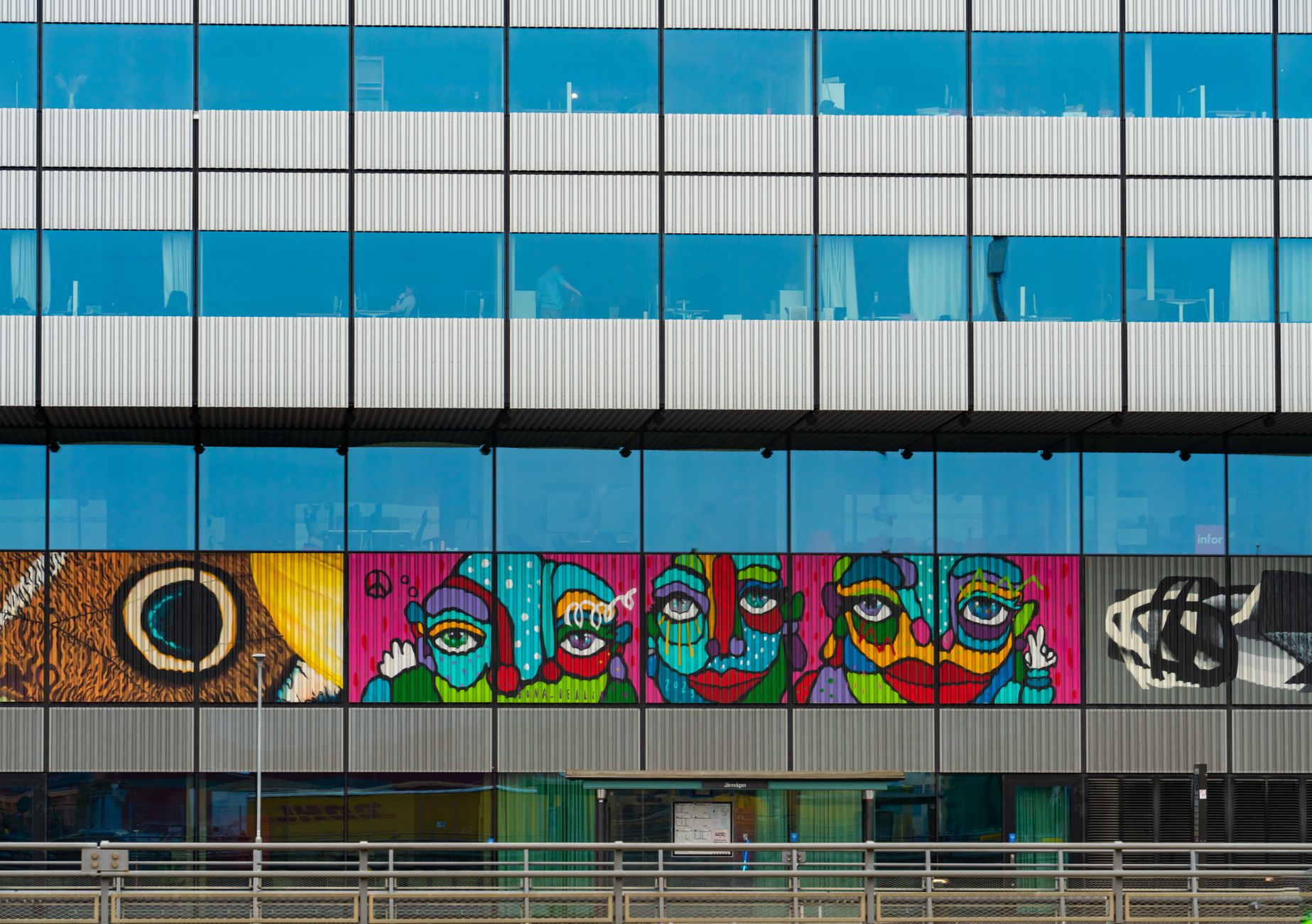 Modern commercial office building exterior — commercial property painting San Diego