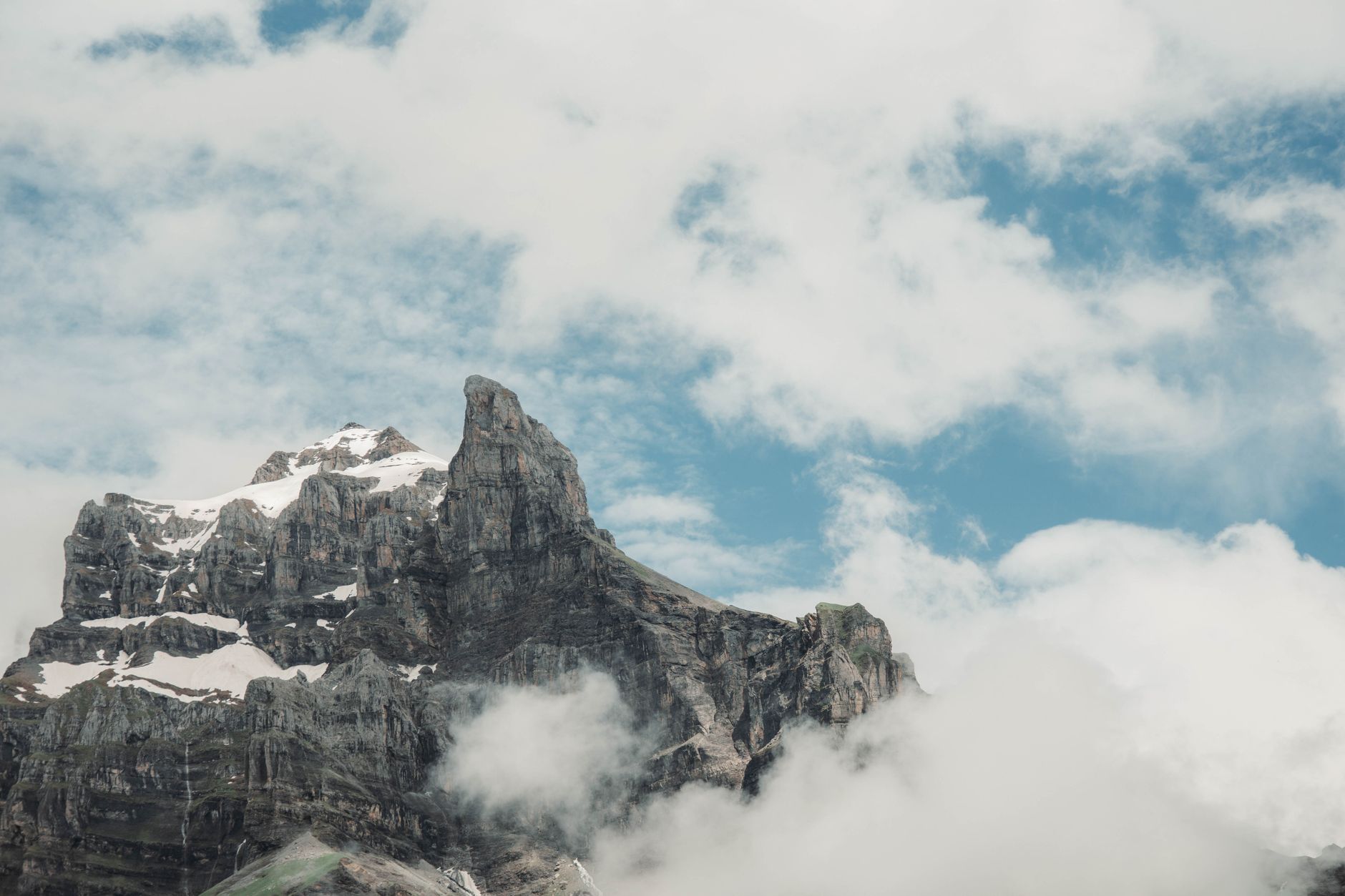 The last push to the summit
