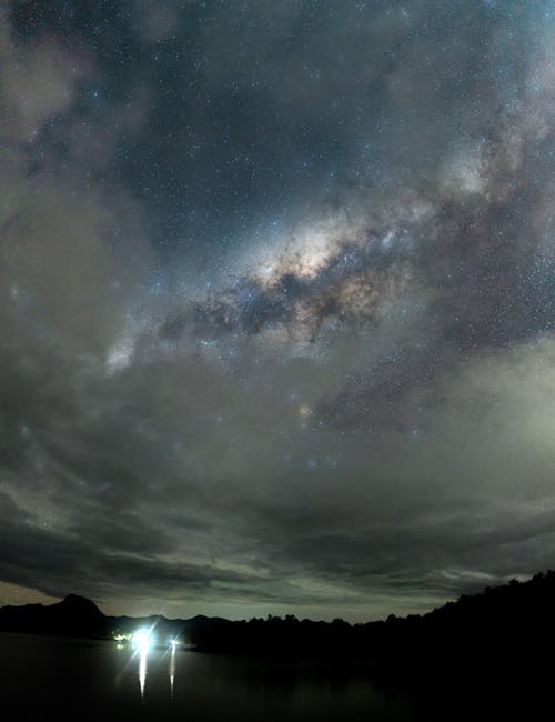 astro, bulutlar, gece içeren Ücretsiz stok fotoğraf