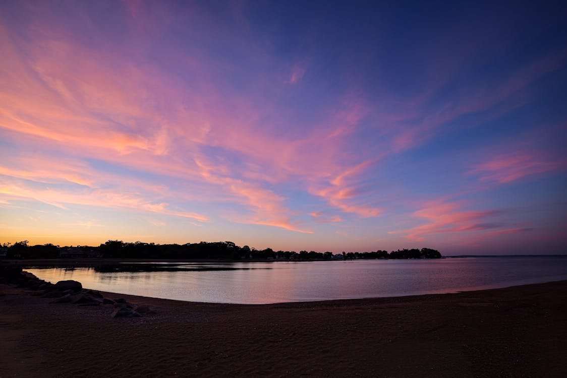 Kostenloses Stock Foto zu bucht, bucht inselpark, dämmerung