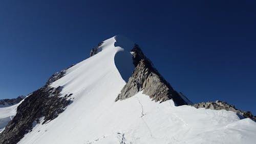 бесплатная Горный хребет со снегом Стоковое фото