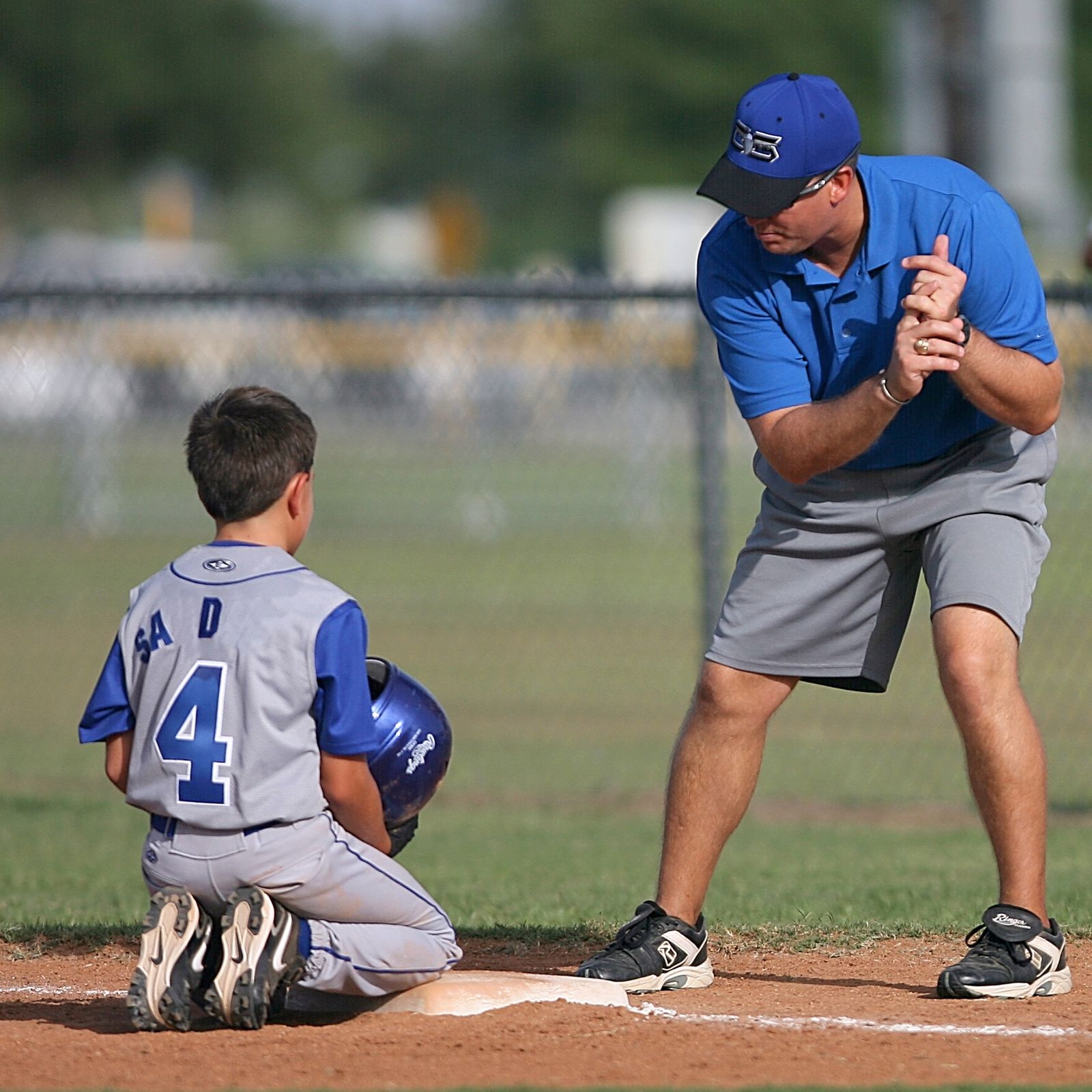 Baseball coaching for her high-school-aged son