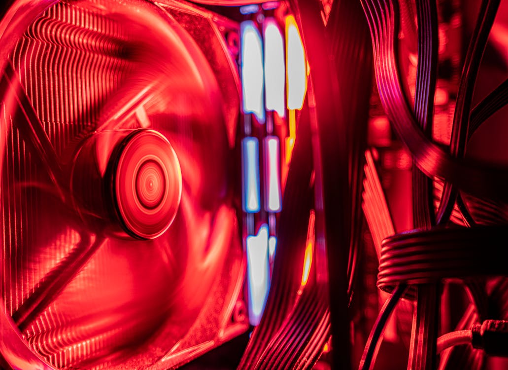 Liquid cooling becomes a must as AI chips push energy consumption to new heights 1 Free Computer Exhaust Fan Stock Photo