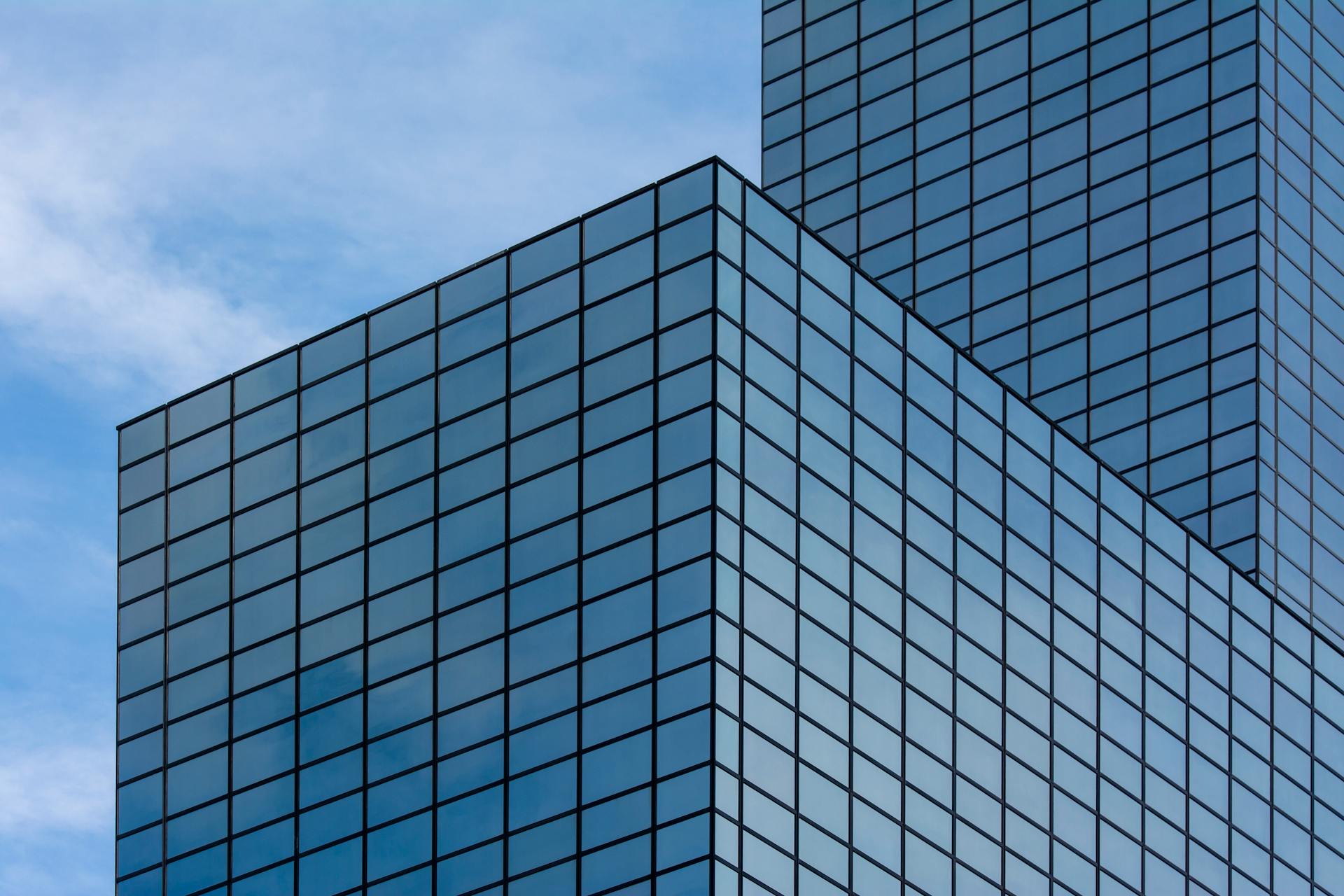 Windows of Office Building