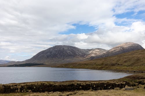 Scenic View of a Landscape with a Lake 