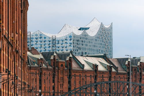 Kostnadsfri bild av byggnader, elbphilharmonie, hamburg