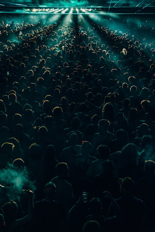 Kostnadsfri bild av fest, folkmassa, lampor