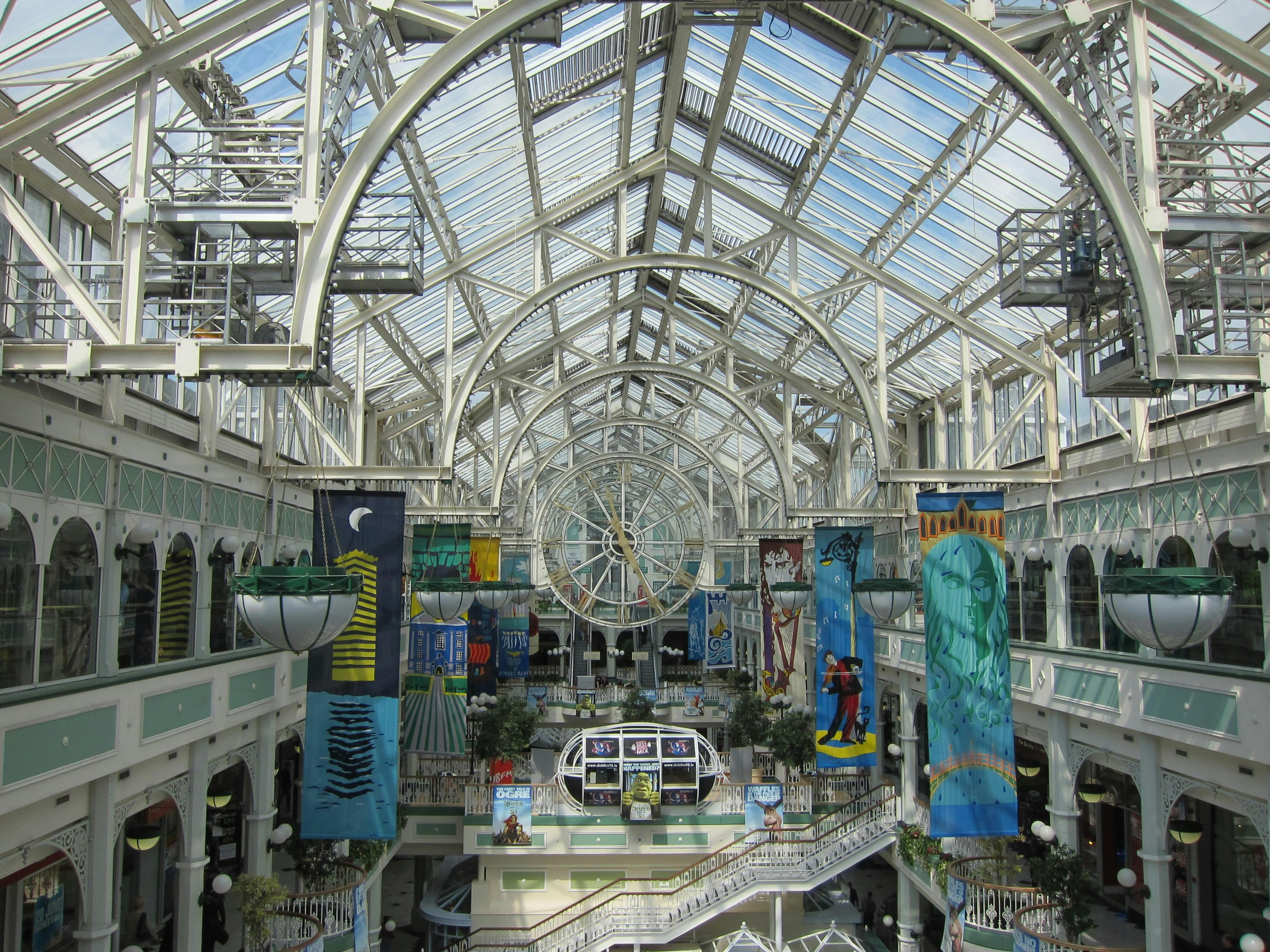 Free Stock Photo Of Dublin Shopping Centre Shopping Mall