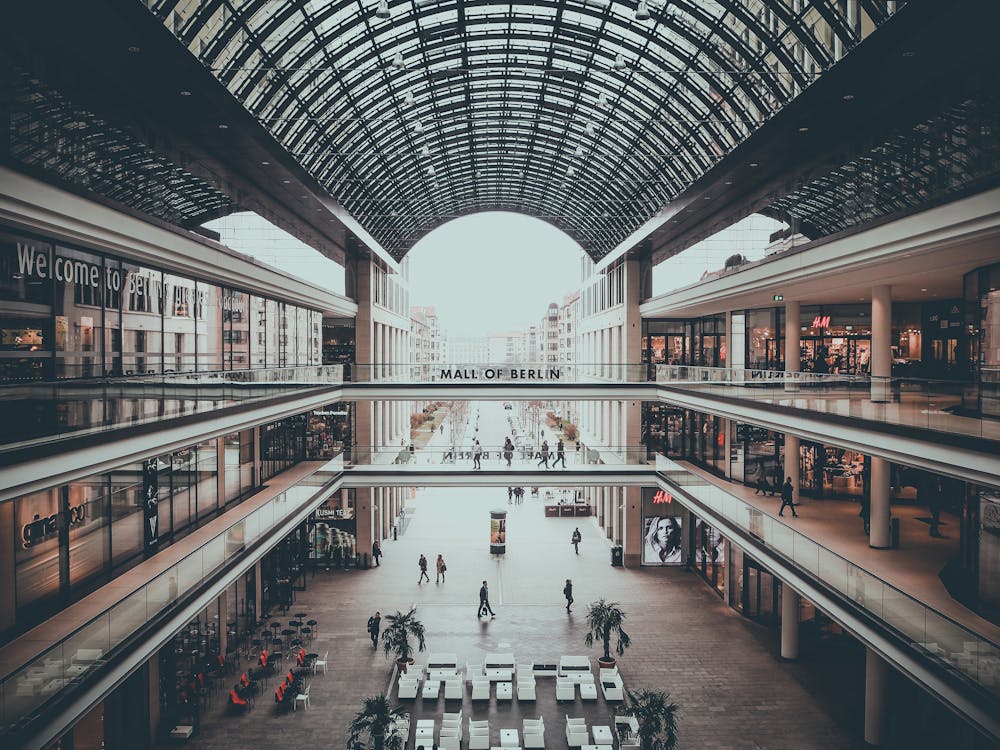 Free Mall of Berlin Stock Photo