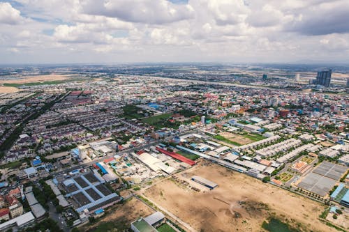 Gratis stockfoto met antenne, architectuur, borey peng huoth