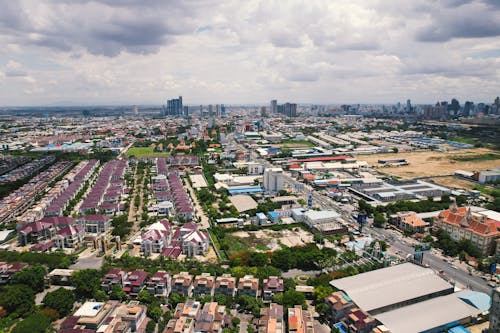 Gratis stockfoto met antenne, architectuur, borey peng huoth