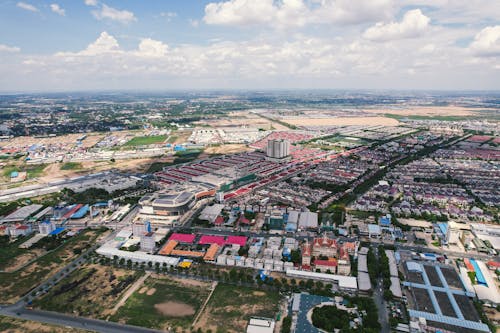 Gratis stockfoto met antenne, architectuur, borey peng huoth