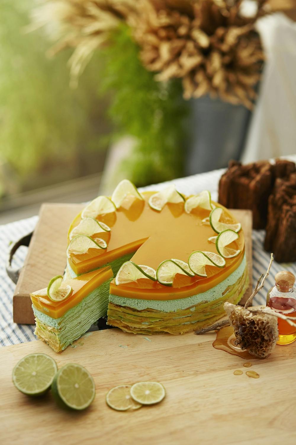 Honey Lemon Yogurt Cake