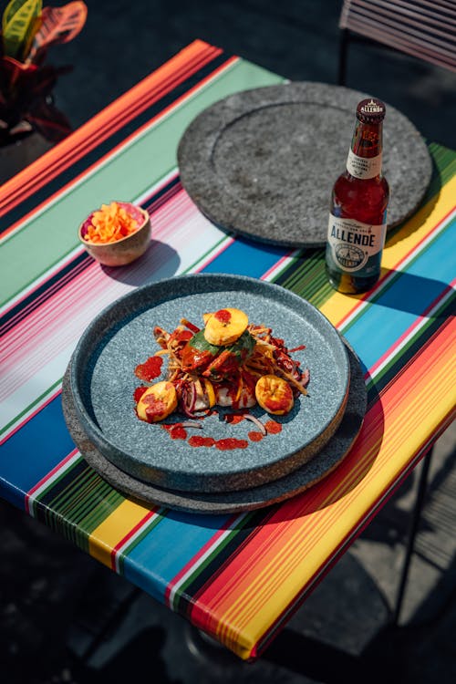 Kostenloses Stock Foto zu abendessen, bier, bunt