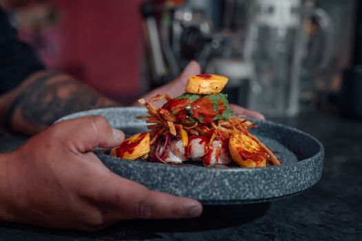 Ceviche de Camaron Shrimp Lime