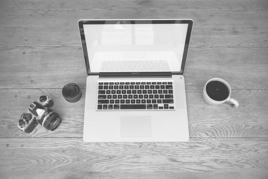laptop workspace