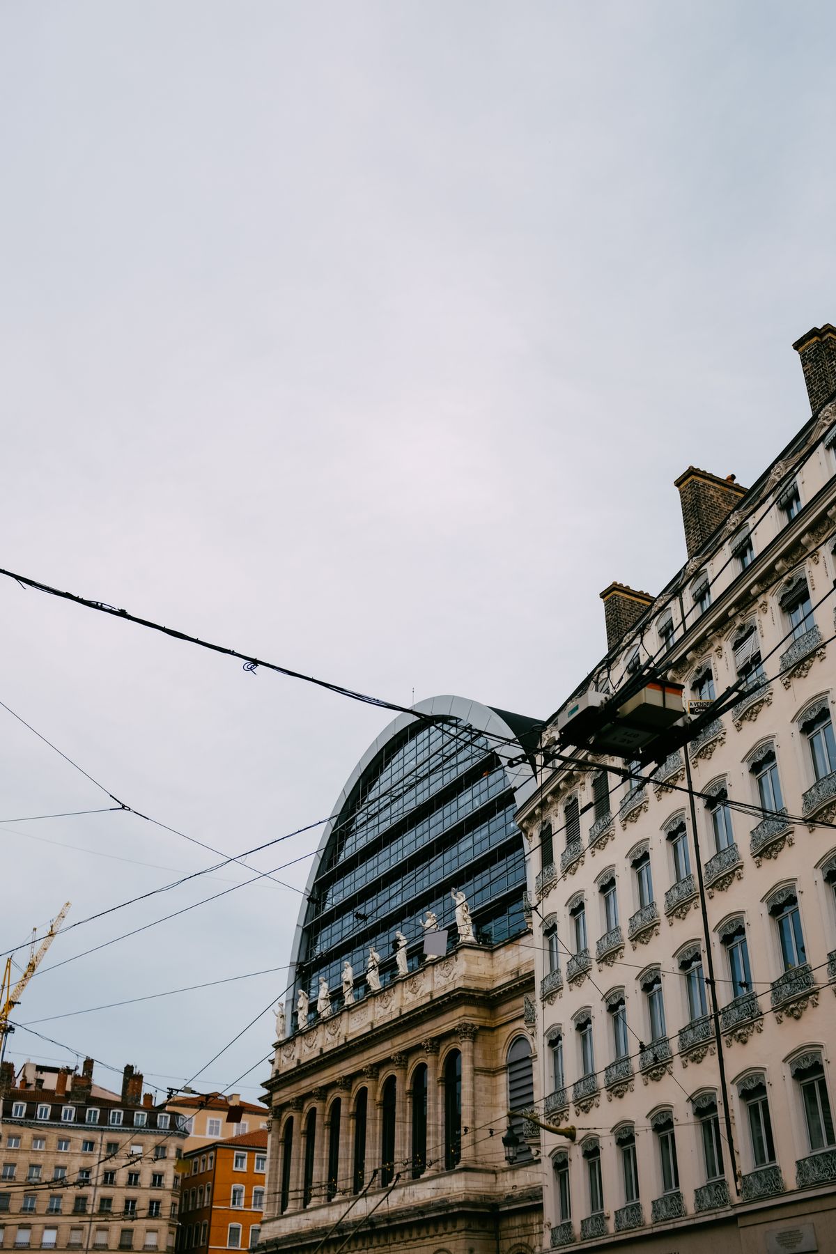 Façade de l'Opéra national de Lyon