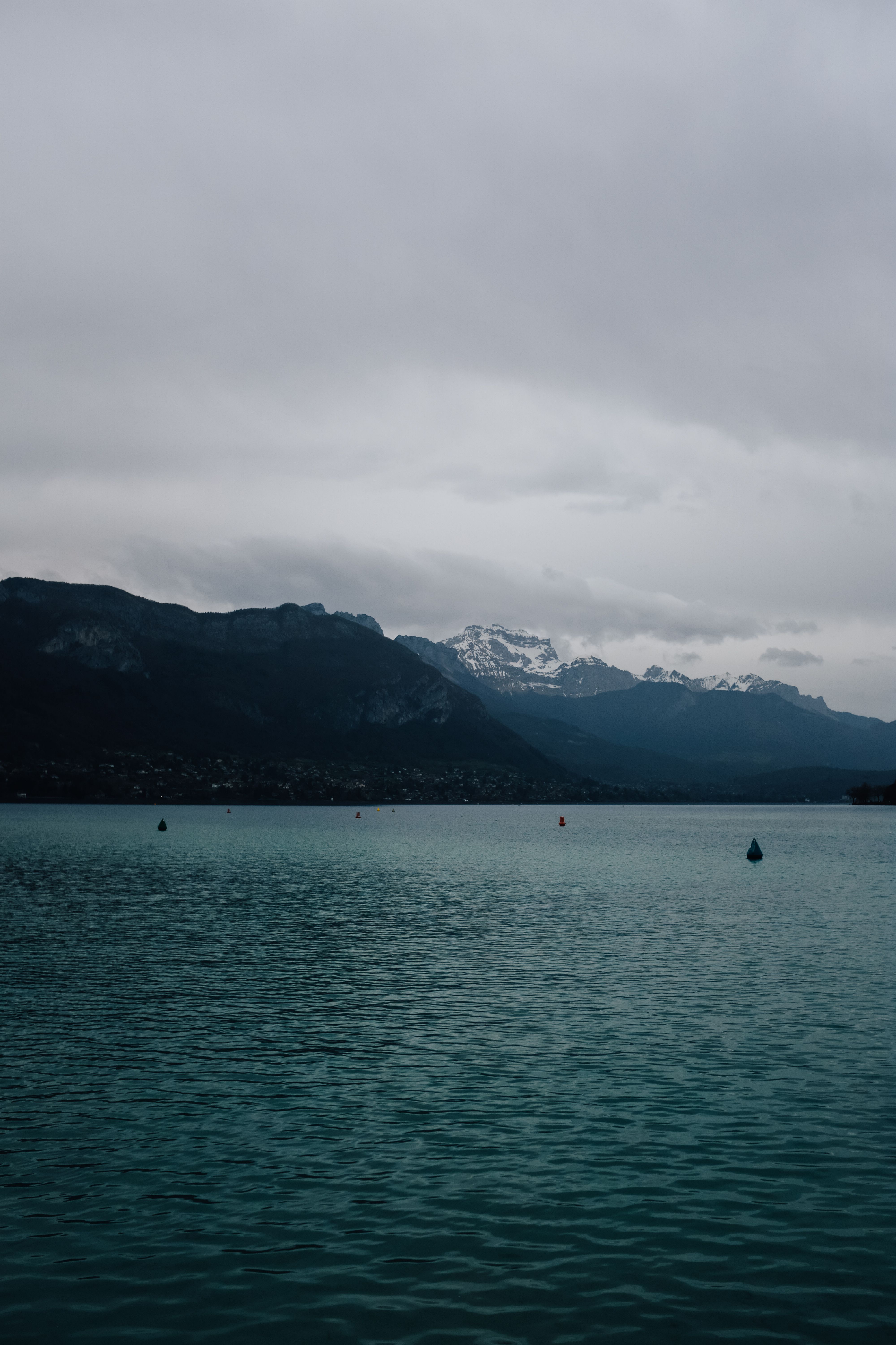 Lake in a Mountain Valley Covered with Fog · Free Stock Photo