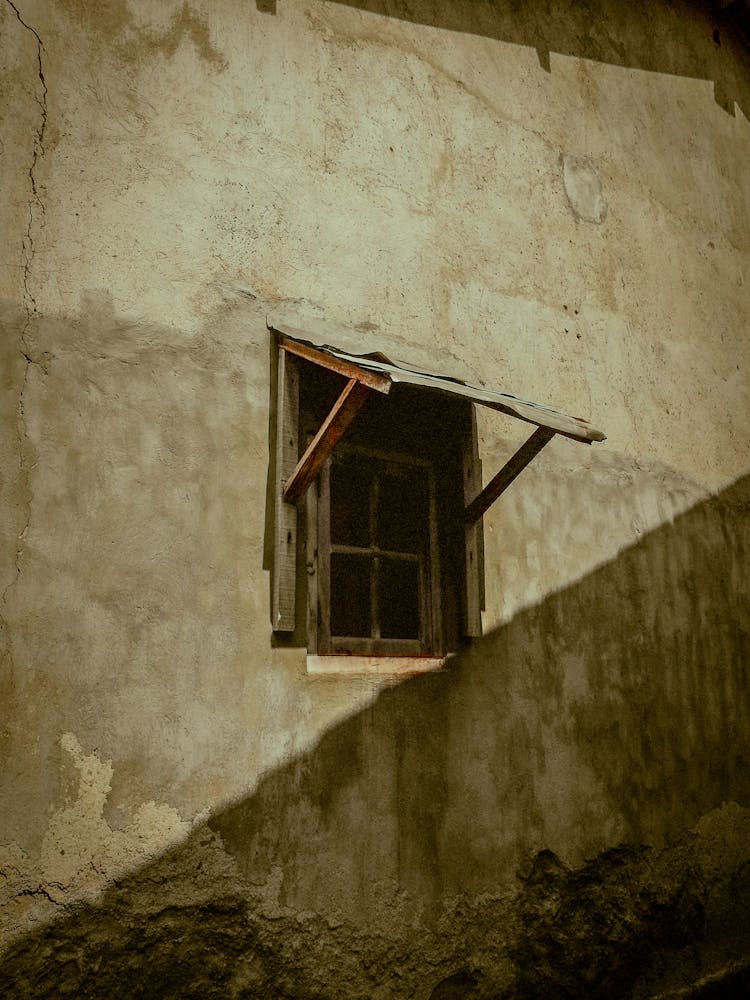 Window Of An Abandoned House 