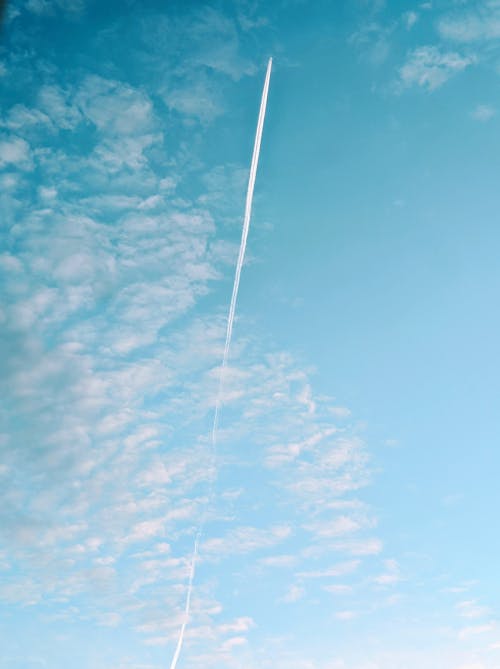 Immagine gratuita di a forma di linea, aeroplano, alto