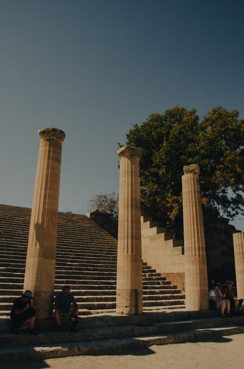 Gratis stockfoto met Griekenland, heel oud, oude architectuur