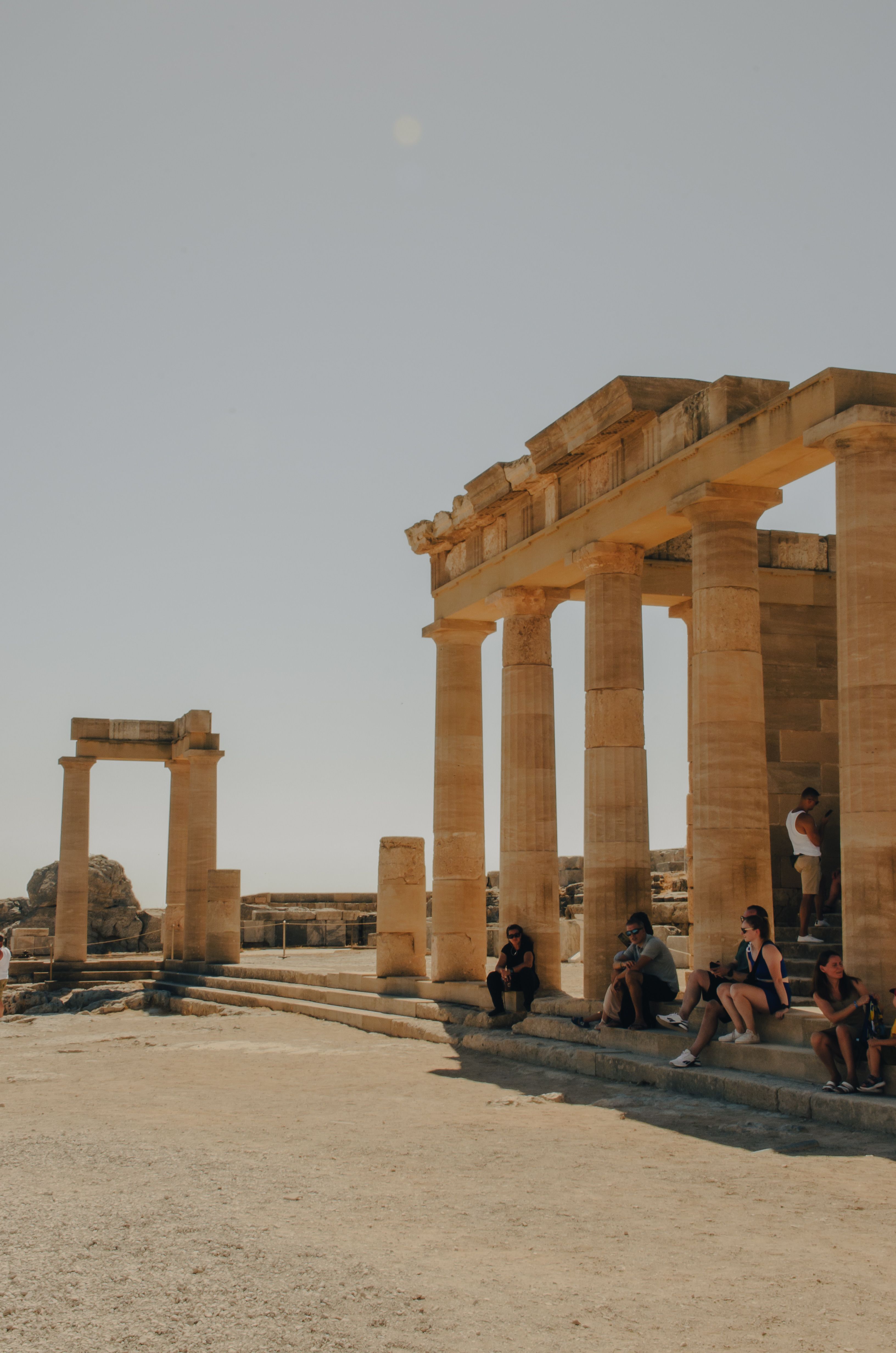 Columns of Ancient Buildings · Free Stock Photo