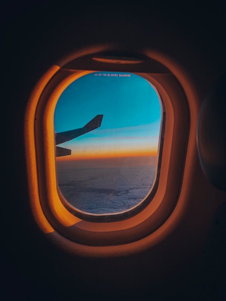 Photo Of Airplane Window