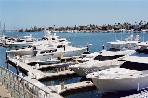 White Yacht on Body of Water