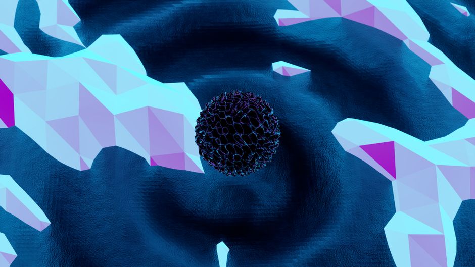 A vibrant 3D abstract design with geometric shapes and a central dark orb, featuring neon colors. A vibrant 3D abstract design with geometric shapes and a central dark orb, featuring neon colors.