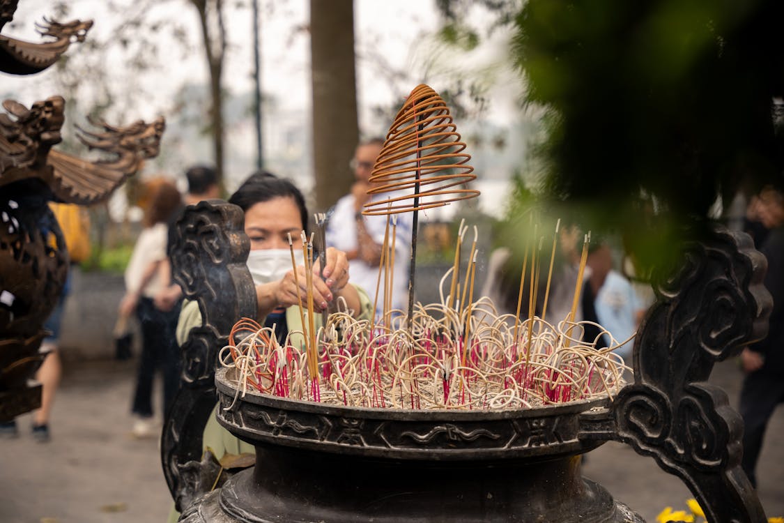 Kostenloses Stock Foto zu anbetung, blume, buddha