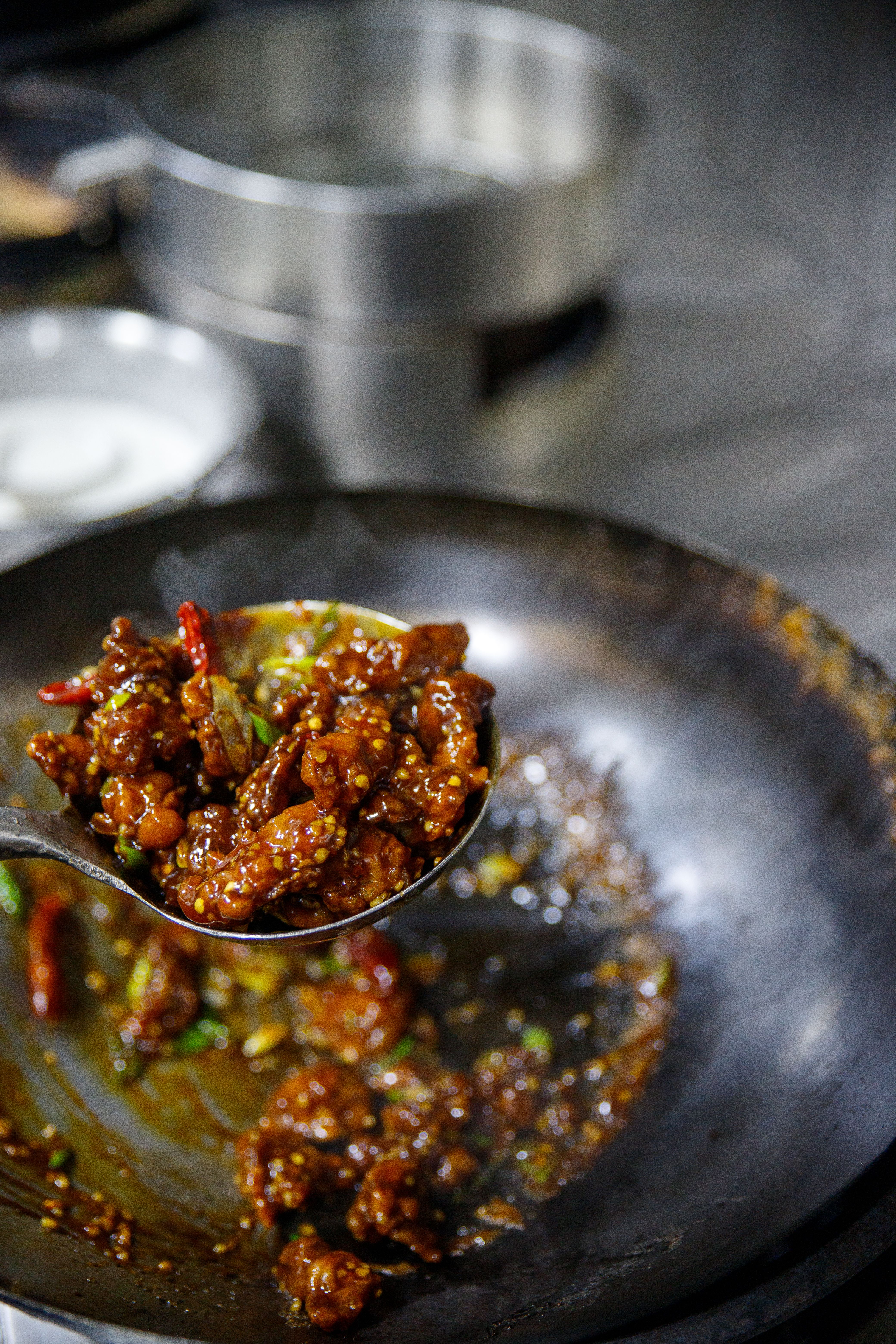 Wok Glazed Ginger Sauce Beef