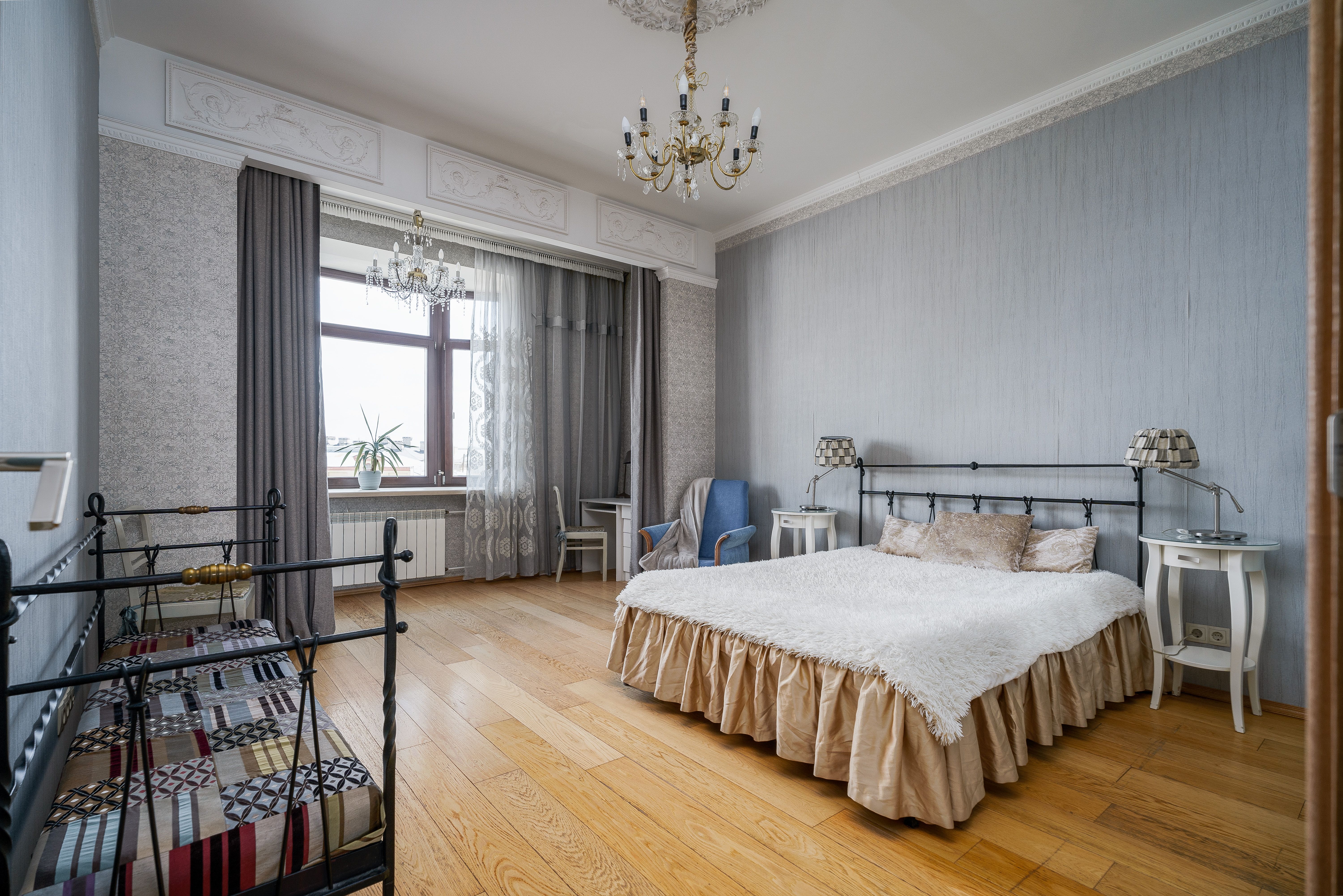 Modern French Style Bedroom · Free Stock Photo