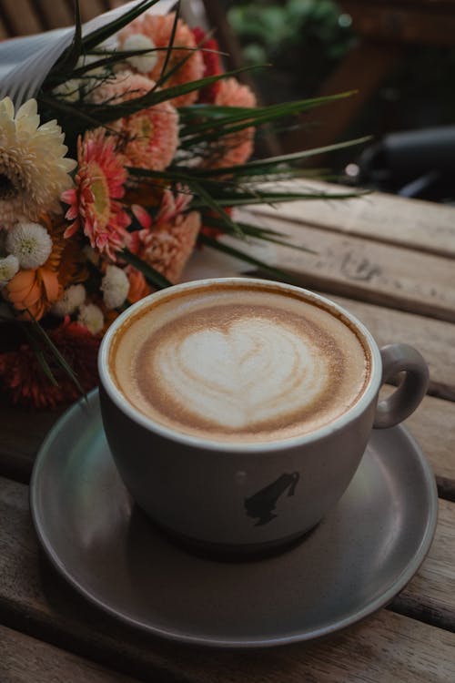 Gratis arkivbilde med bord, cappuccino, daggry