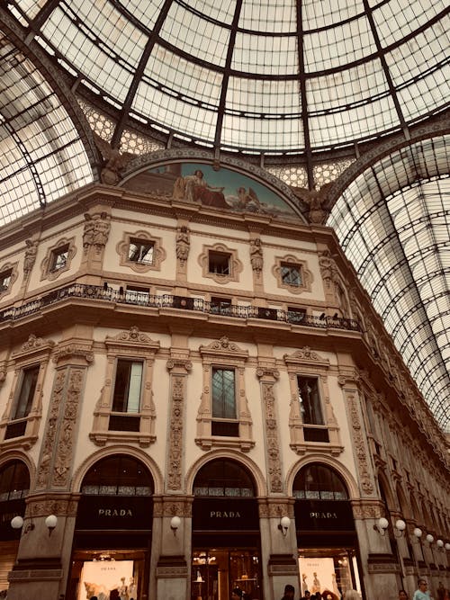 Ảnh lưu trữ miễn phí về galleria vittorio emanuele ii, kiến trúc, milan