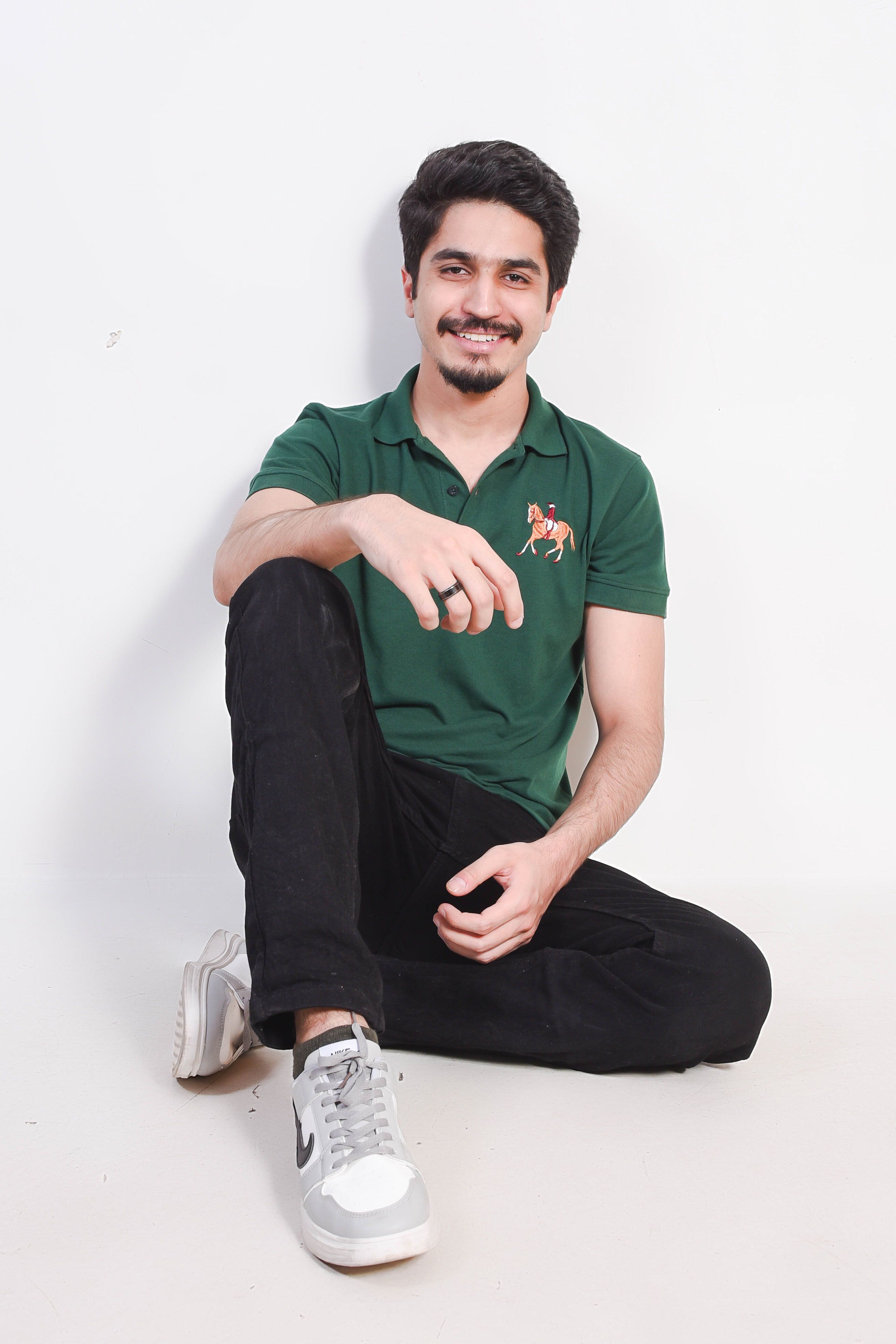 Camiseta Polo Verde Piquet