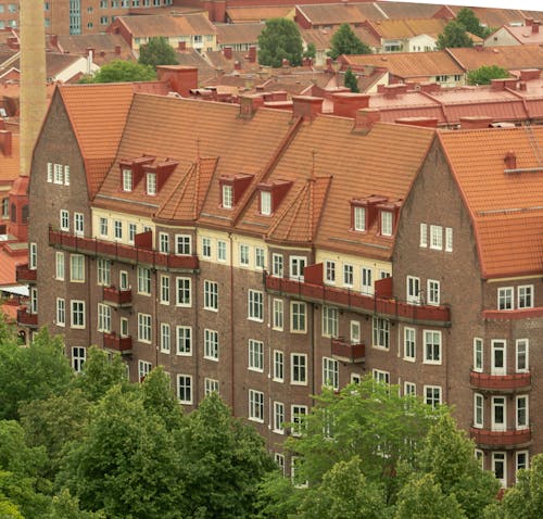 Foto d'estoc gratuïta de a l'aire lliure, apartament, arquitectura