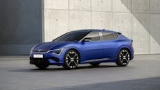 Blue Kia EV6