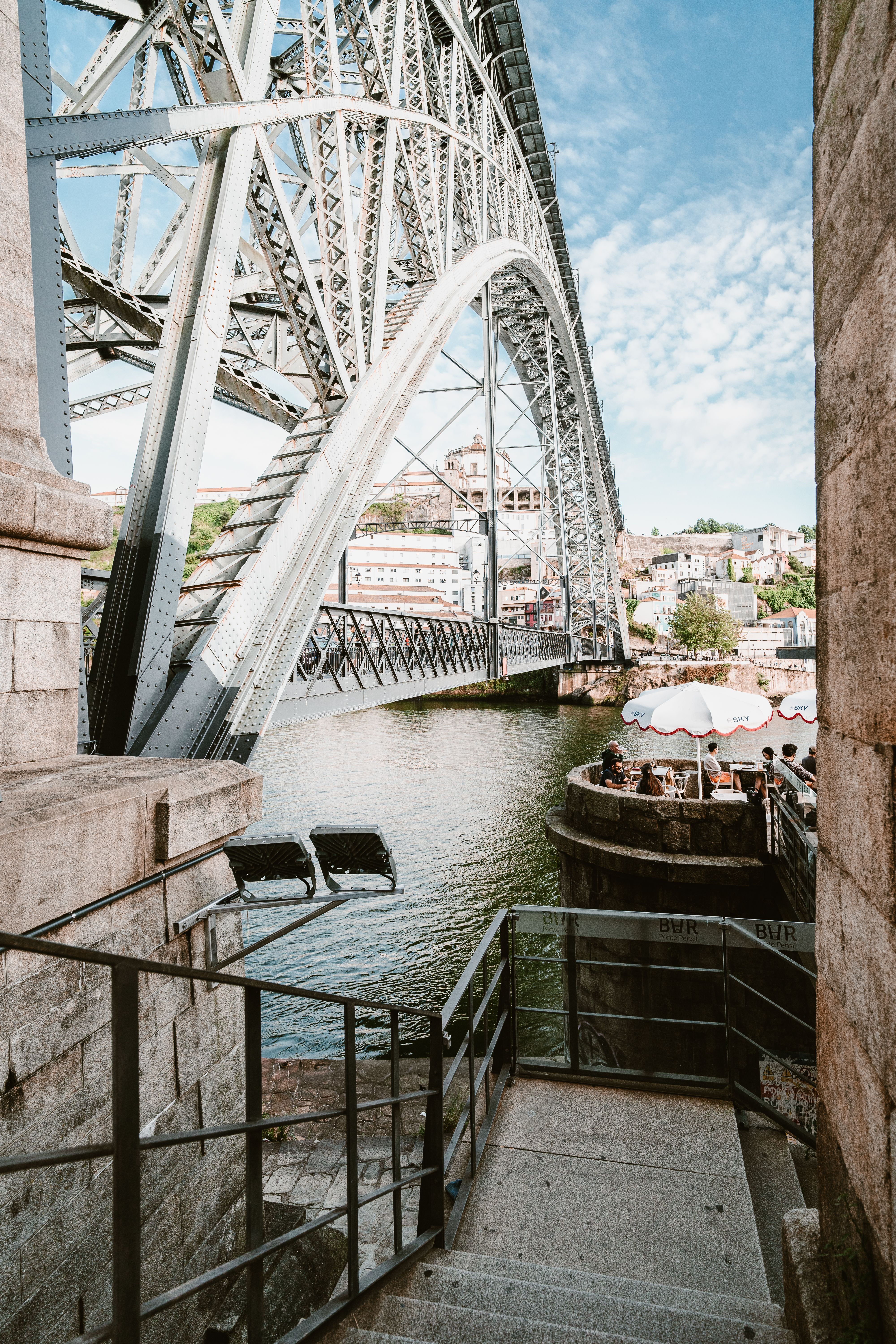 El puente Don Luis I, en Oporto