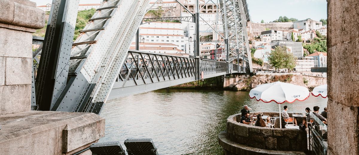 El puente Don Luis I, en Oporto