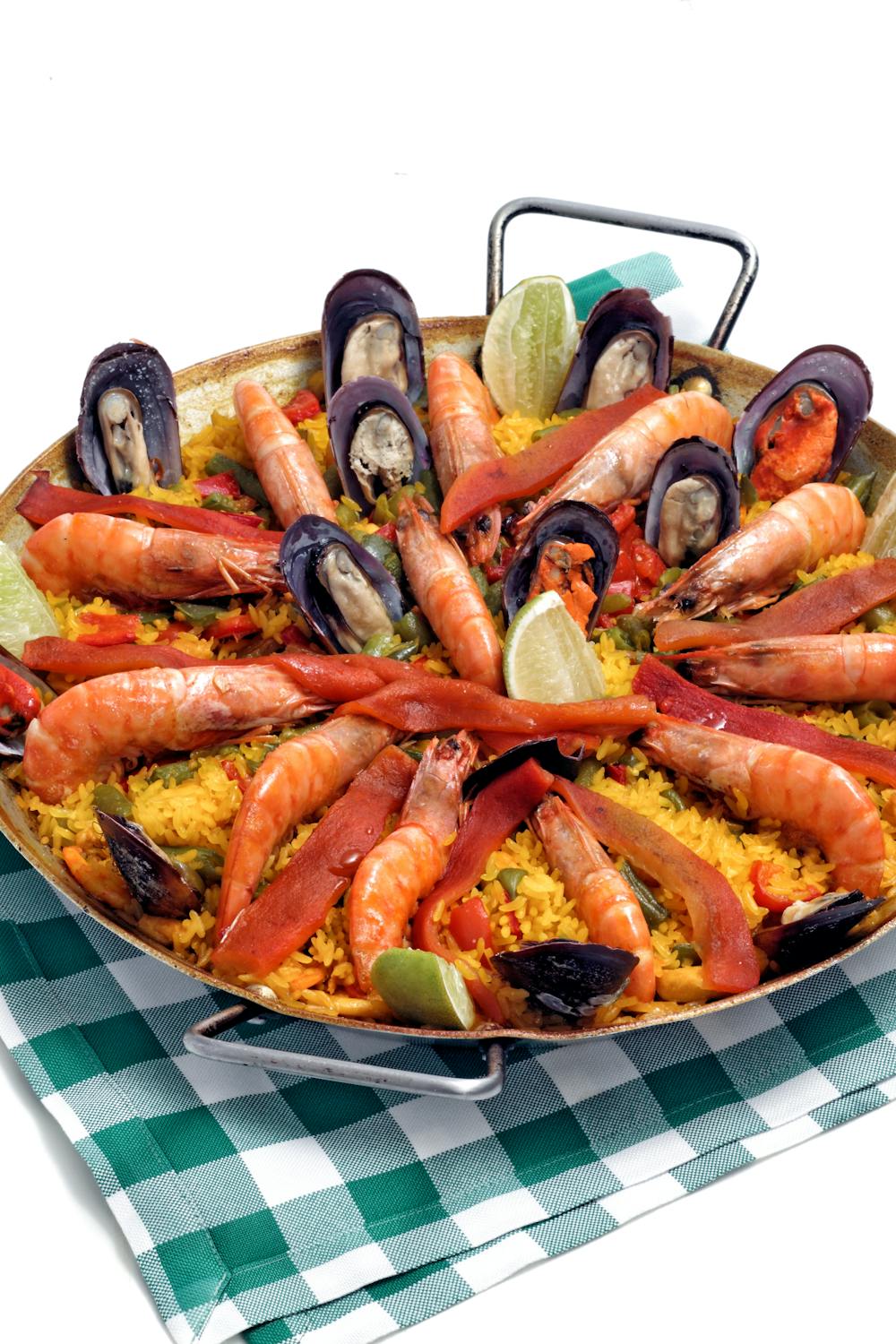 Classic Seafood Paella